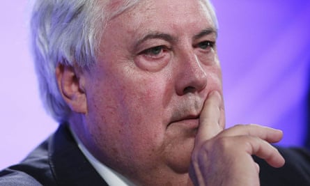 Founder of the Palmer United Party, Clive Palmer
