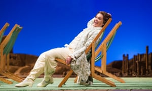 Alice Coote as Xerxes in Xerxes by Handel, London Coliseum. An English National Opera production.