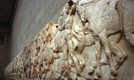 Part of the Parthenon marbles