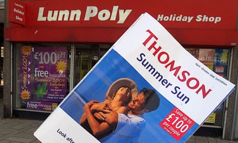 In its heyday Thomson and its high-street travel agents Lunn Poly put millions of Britons on its sun-filled package holidays.