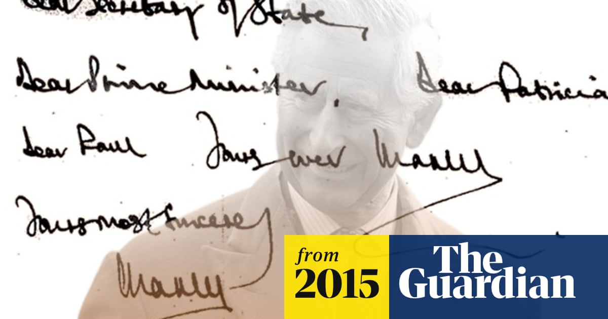 Read The Prince Charles Black Spider Memos In Full Uk News The Guardian