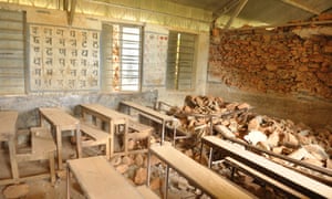Destroyed School in Bhotsipa, Sindhupalchowk