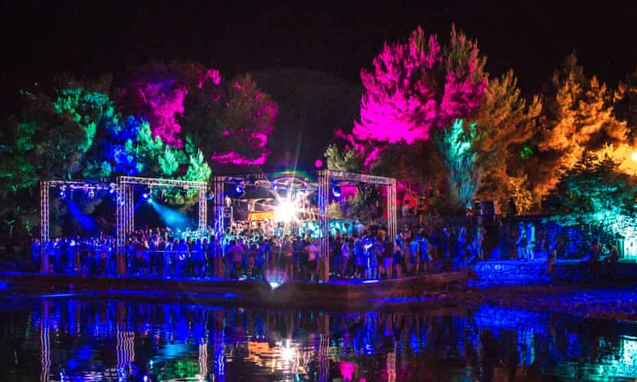 Bass desires … the Garden Festival in Tisno, Croatia