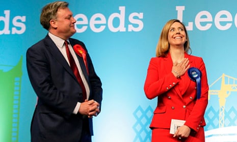 Conservative candidate Andrea Jenkyns beats Ed Balls in the Morley and Outwood seat