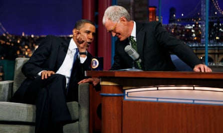 Letterman and Obama