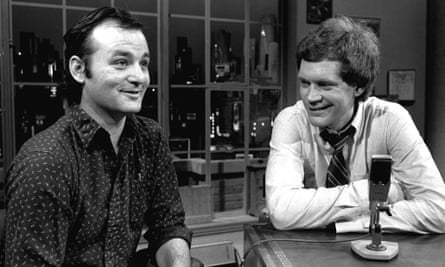 David Letterman and Bill Murray