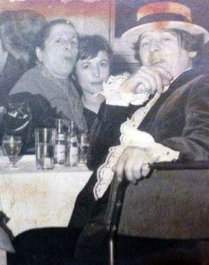 Irma Kurtz, centre, with Muriel Belcher and friend at the Colony Club.