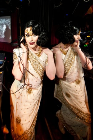 The Very Miss Dusty O at her Trannyshack night.