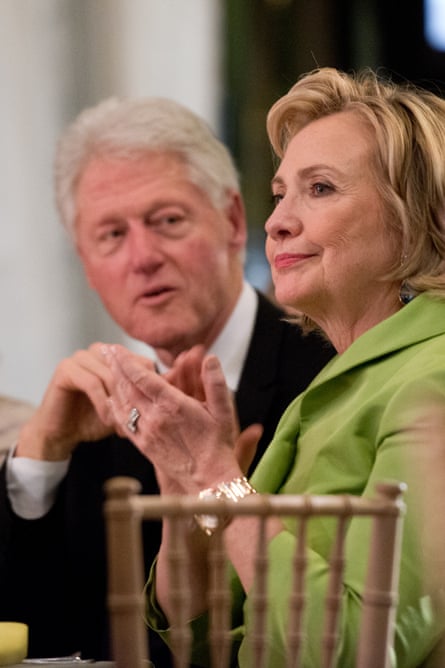 We're in the money: Bill and Hillary Clinton earned $30m in the last year.
