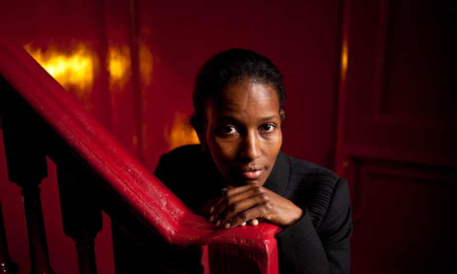 Writer, Aayan Hirsi Ali, who has called Islam a 'destructive, nihilistic cult of death'.