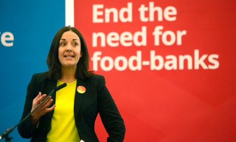 Kezia Dugdale in the runup to the general election.