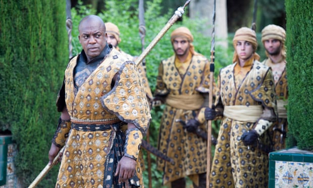 DeObia Oparei as Areo Hotah in Unbowed, Unbent, Unbroken