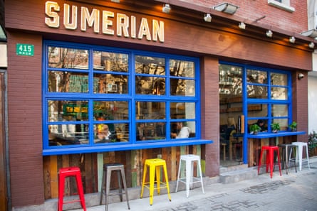 Sumerian, an independent coffee shop in Shanghai’s Jing’an district.