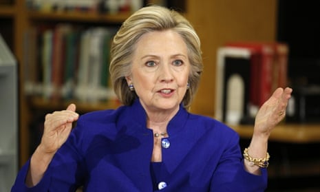Hillary Clinton on 5 May, 2015.