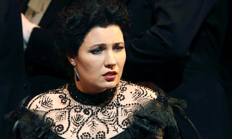 Marina Rebeka as Violetta in La Traviata
