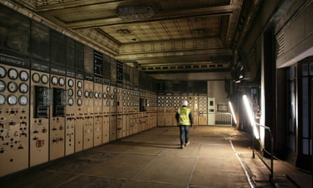 The old control room at Battersea Power Station.
