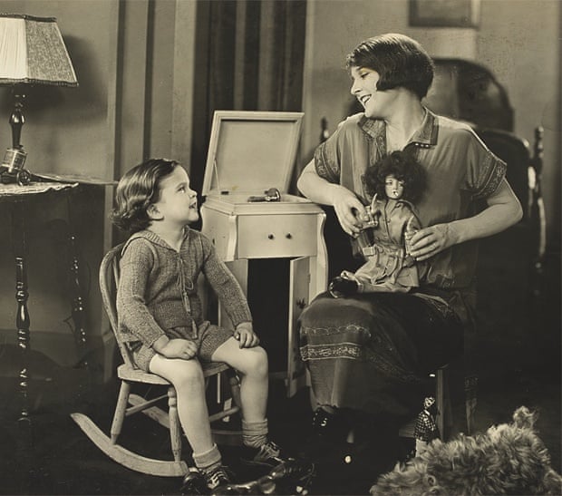 Jack C Edwards today (below), and as a boy with silent screen star Eleanor Boardman.
