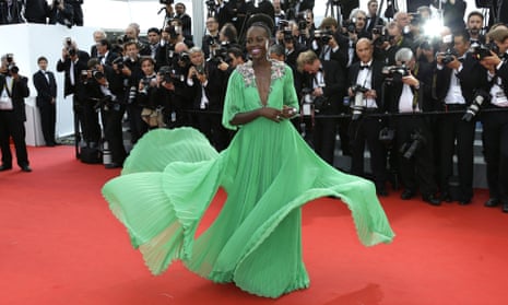Rebellious flats, grown-up party frocks and Lupita Nyong'o's mojo: six things we learned from the Cannes 2015 red carpet | Fashion | The Guardian Rebellious flats, grown-up party frocks and Lupita Nyong'o's mojo: six things we learned from the Cannes 2015 red carpet | Fashion | The Guardian