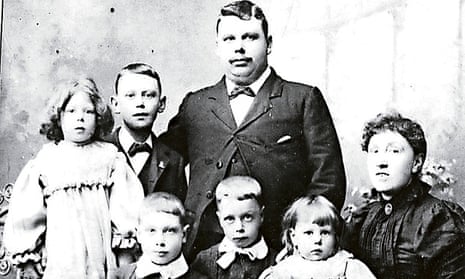Adrian Mourby's grandfather Charlie and family