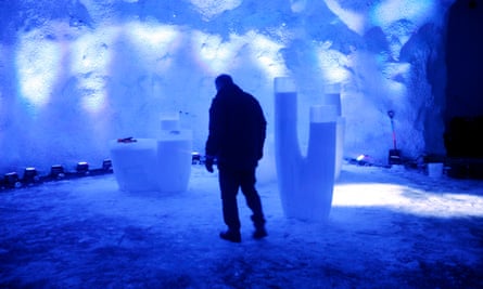 The temperature inside Svalbard Global Seed Vault is kept at -18C.