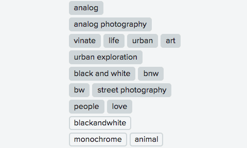 The autotags on the photo of William.