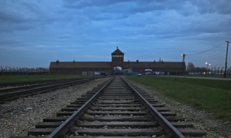 The famous train tracks leading into Auschwitz, which were labelled "sport" by Flickr's algorithm.