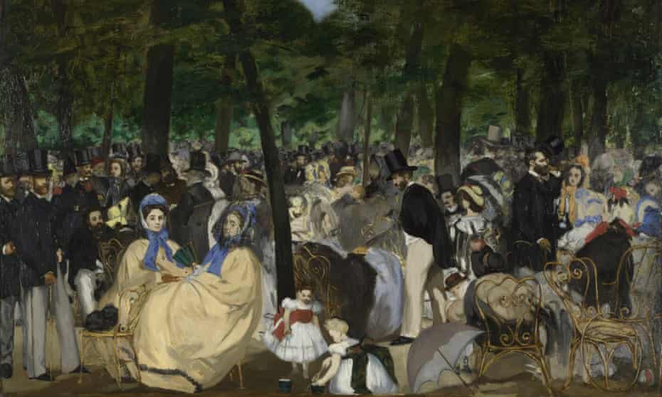 Edouard Manet: Music in the Tuileries Gardens