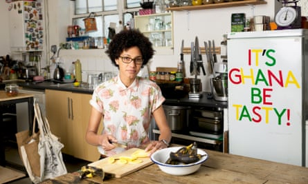 ‘Food is up there with art and music in a country’s culture’: Zoe Adjonyoh, of Irish-Ghanaian descent, runs the pop-up Zoe’s Ghana Kitchen.