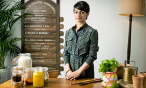 ‘Britain and India have such an age-old love affair –Queen Victoria was a massive curry fan’: Meera Sodha in her kitchen.