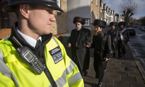 Police increased patrols in Stamford Hill in London in response to the Paris attacks.