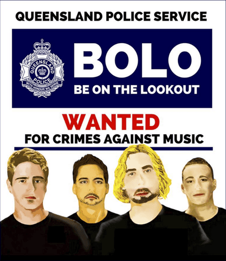 nickelback queensland police wanted poster