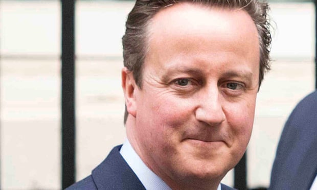 Metropolitan elitist: David Cameron.