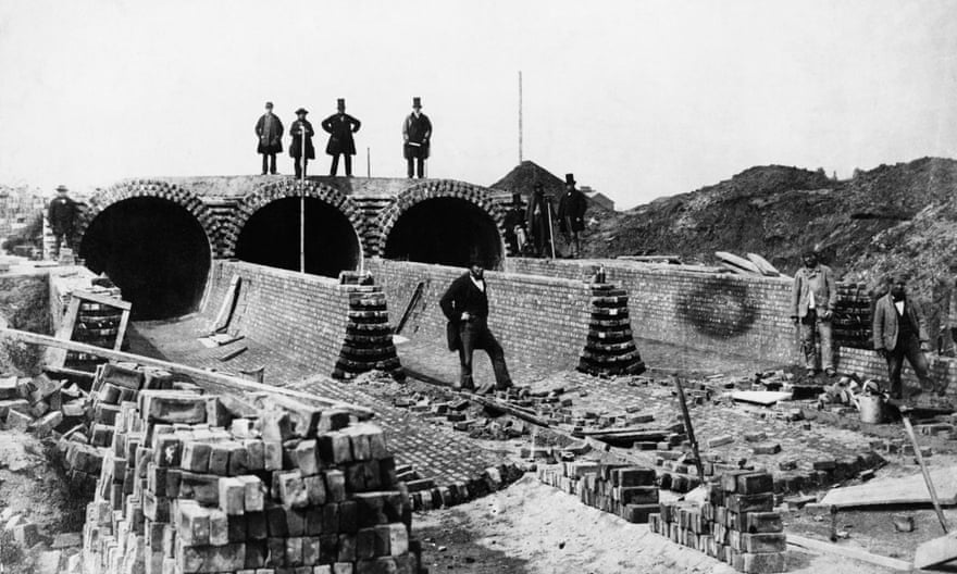 London’s Northern Outfall sewer, 1862.