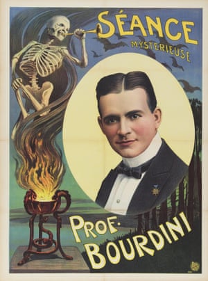 Magician - Seance mysterieuse. Prof Bourdini, Printer Adolph Friedl
