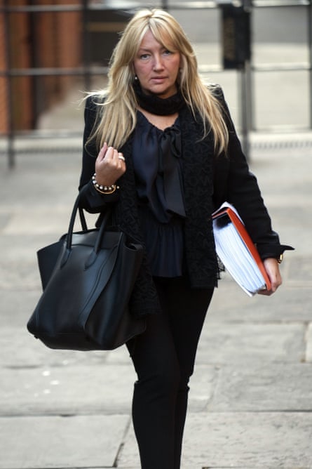 Sly Bailey arrives to give evidence at the Leveson inquiry in 2012.