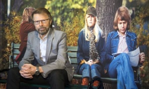Bjorn Ulvaeus at the inauguration of the Abba museum