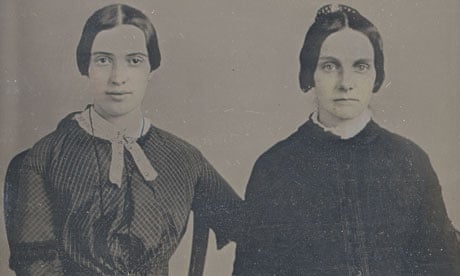 Emily Dickinson (left) and Kate Scott Turner in 1859