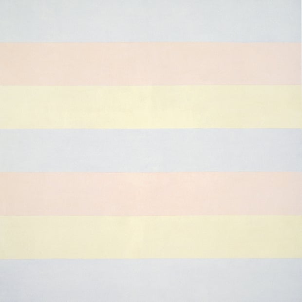 Untitled 5 1998, by Agnes Martin