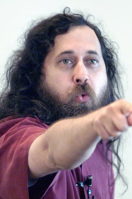 Richard Stallman developed the GNU operating system in the 80s.