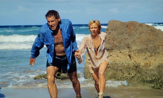 Harrison Ford and Anne Heche in Six Days, Seven Nights.