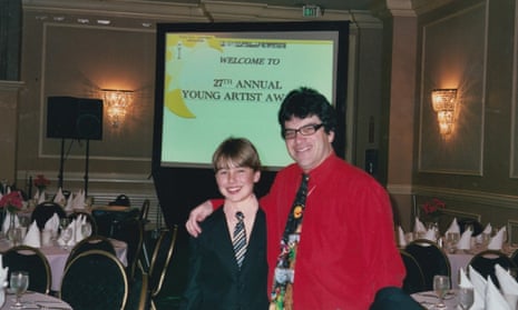 Youth talent manager Marty Weiss with Evan Henzi, who he was convicted of sexually molesting.