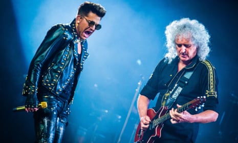 Brian May: Queen would like to play Glastonbury with Adam Lambert | Queen |  The Guardian