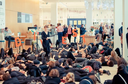 Activists occupy the Wellcome Trust