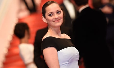 French actress Marion Cotillard in Cannes