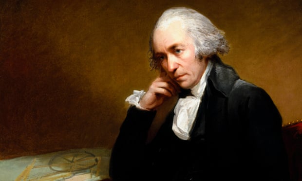 The earliest known portrait of James Watt, painted by Carl Fredrik von Breda in 1792