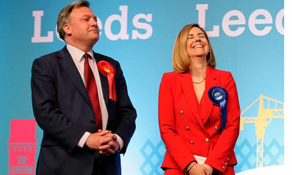 Andrea Jenkyns and Ed Morley