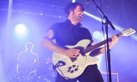 Justin Young of The Vaccines performs at Electric Brixton in April 2015