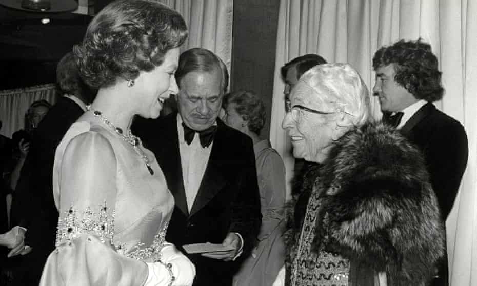 HM the Queen and Agatha Christie