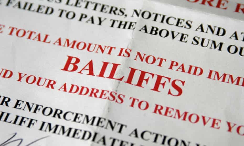 The head of Citizens Advice says bailiffs ‘need to recognise the difference between those who can’t pay and those who won’t pay’.