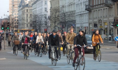 Cyclists in Copenhagen